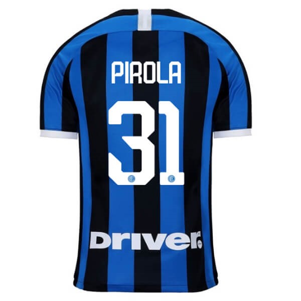 Trikot Inter Milan NO.31 Pirola Heim 2019-20 Blau Fussballtrikots Günstig